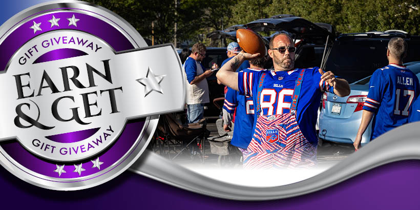 Earn & Get: Tailgate Game at Seneca Niagara